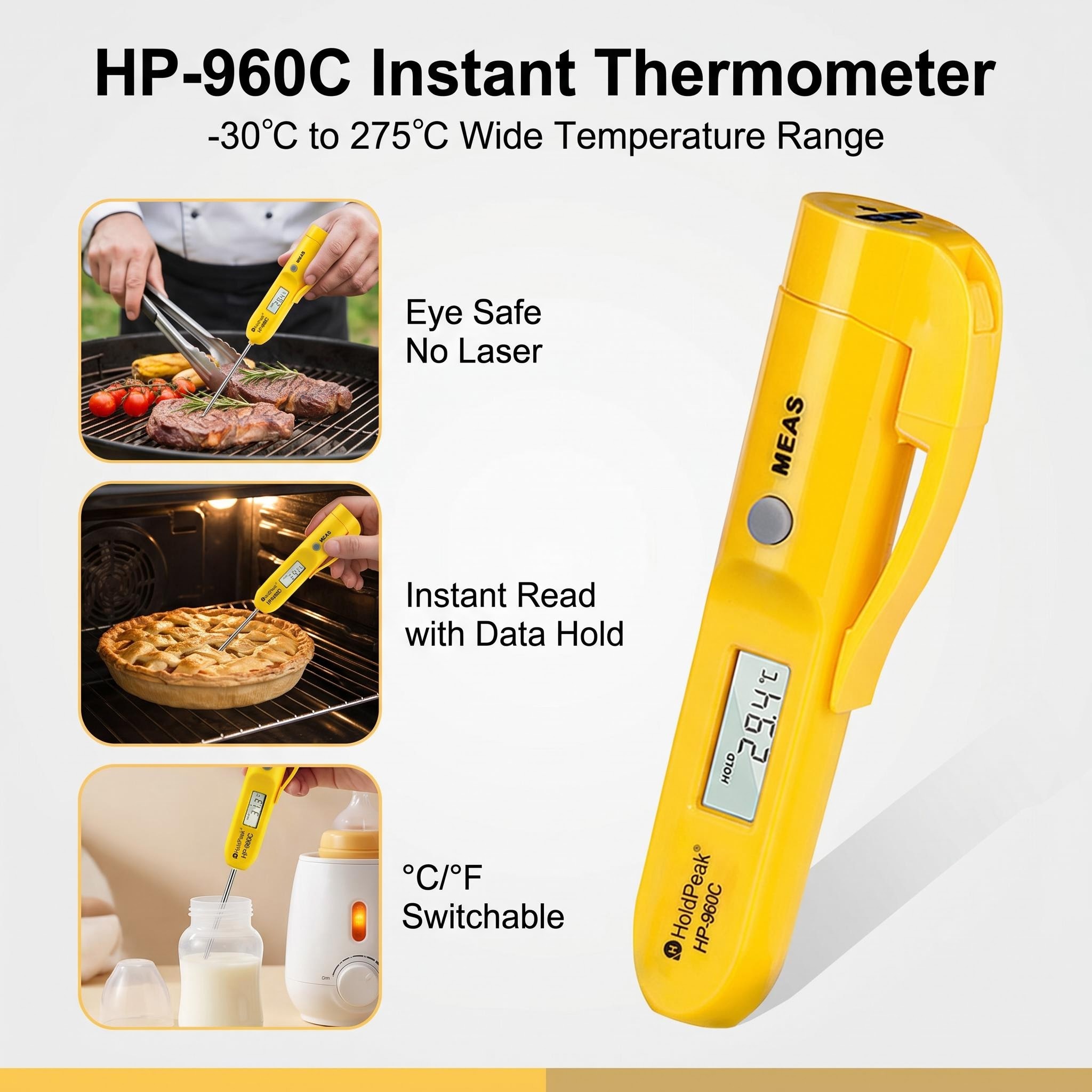 Digital Thermometer Infrared - HP-960C Mini Pocket Infrared Thermometer Pen