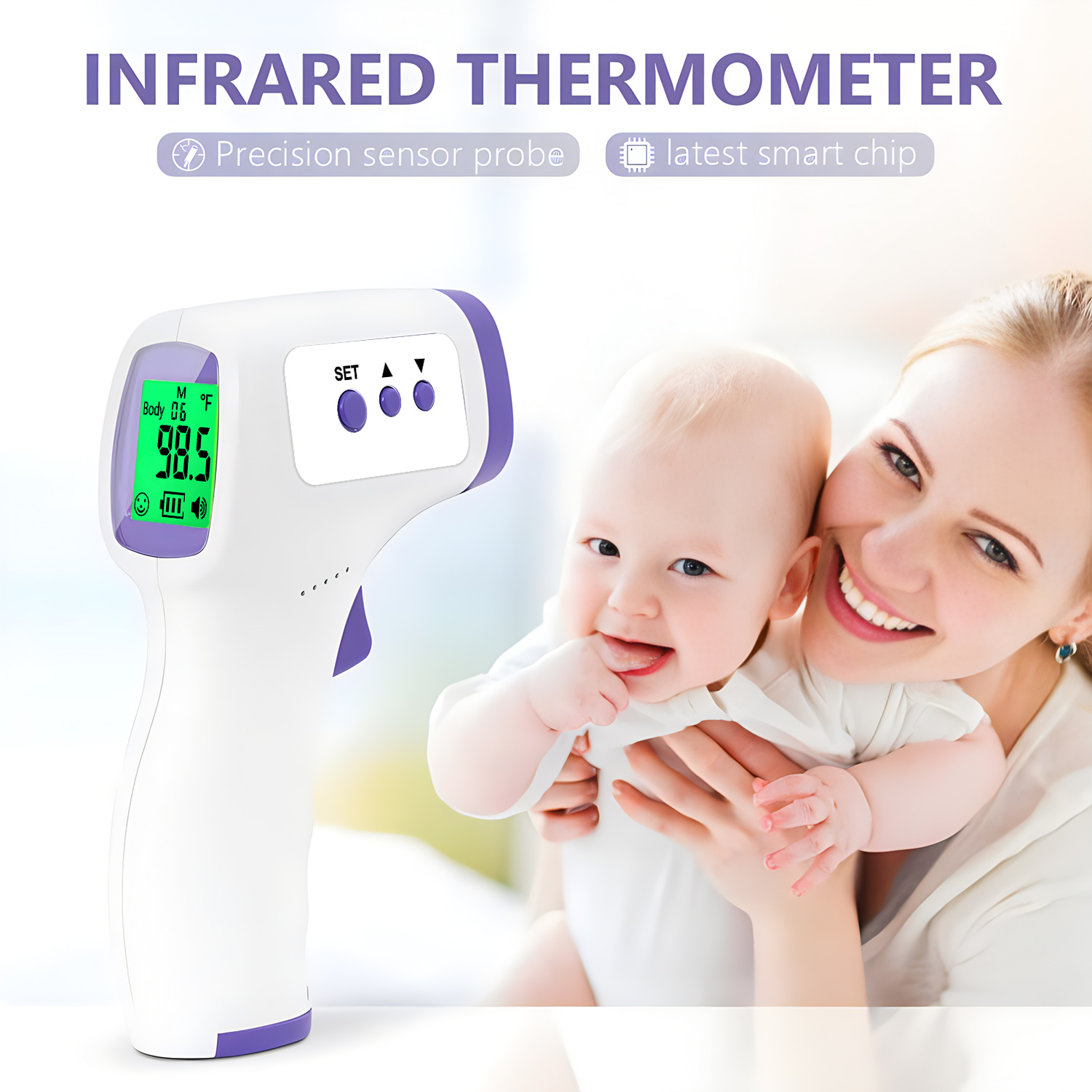 Household Outdoor non-contact  - Digital Thermometer Infrared review and price