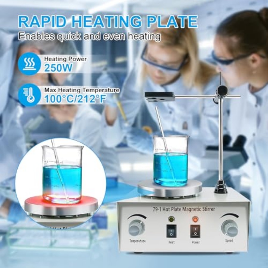 YaeCCC 1000ml Magnetic Stirrer - Magnetic Stirrer Hotplate review and price