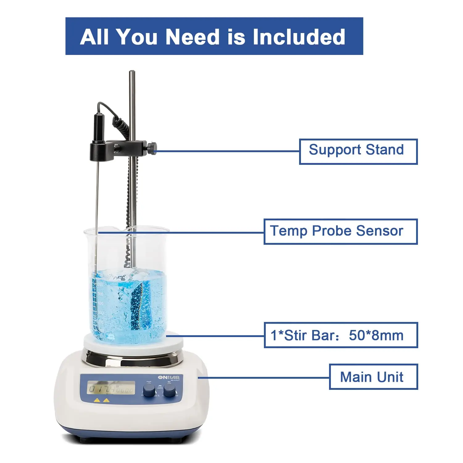 ONiLAB 340C Magnetic Hotplate  - Magnetic Stirrer Hotplate review and price