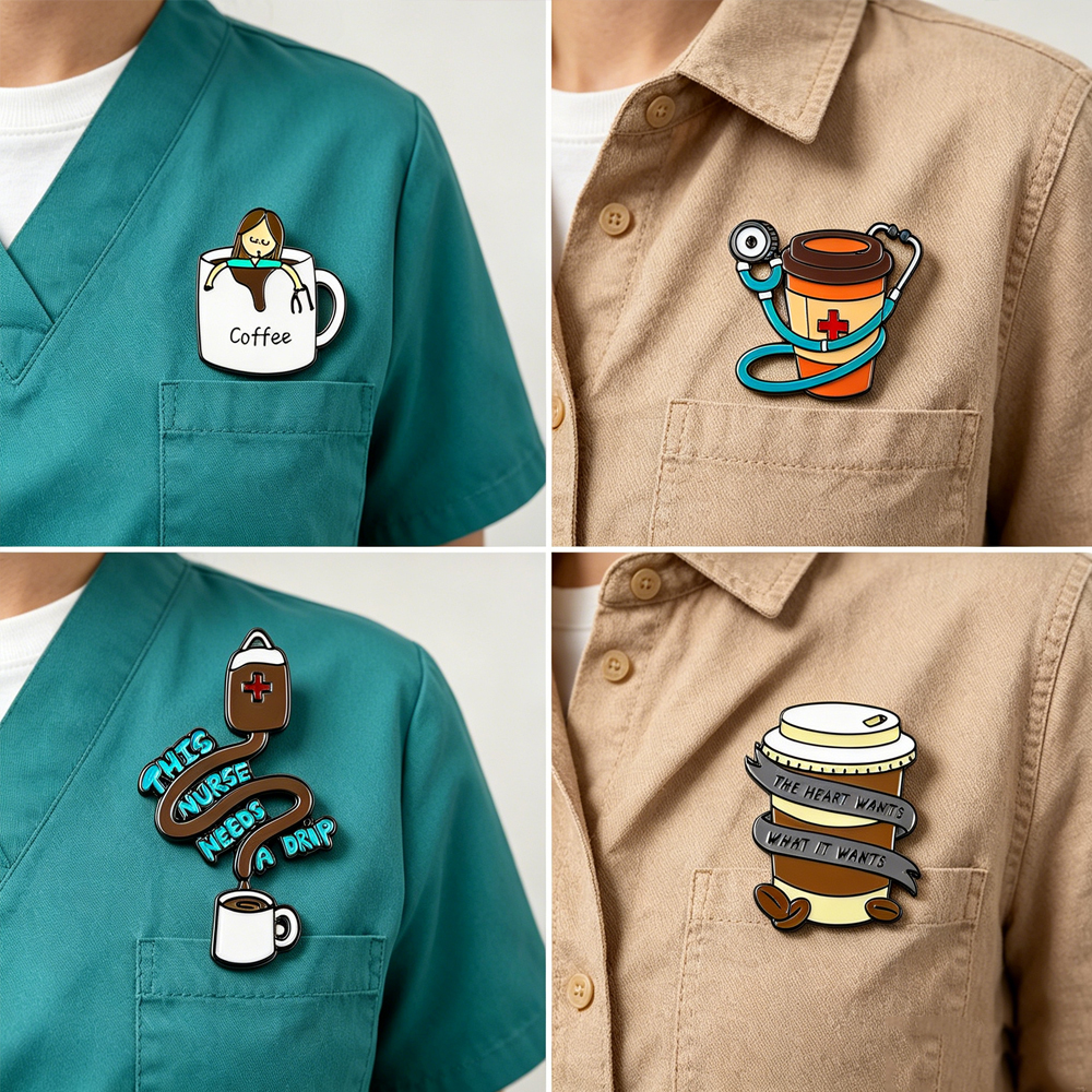 Medical Nurse Life Enamel Pin  - Medical Lab Coats review and price