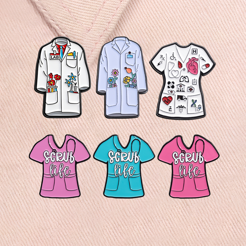 Floral Doctor Nurse Coat Ename - Medical Lab Coats review and price