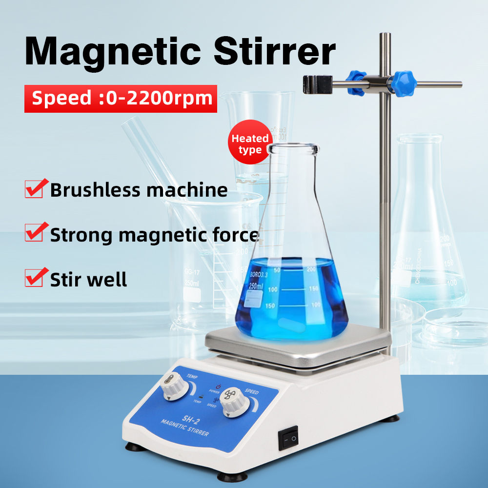 SH-2 Heating Magnetic Stirrer  - Magnetic Stirrer Hotplate review and price