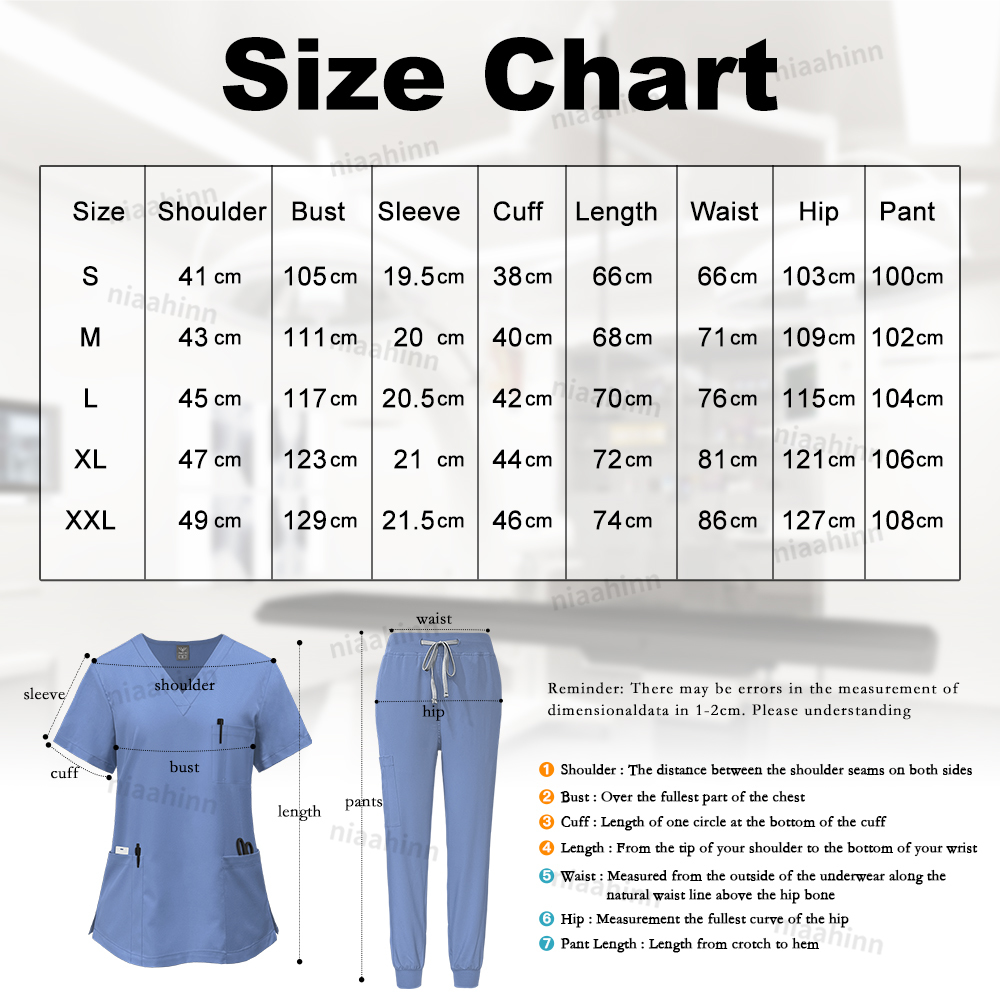 Nurse Scrubs Hospital Uniform  - Medical Lab Coats review and price