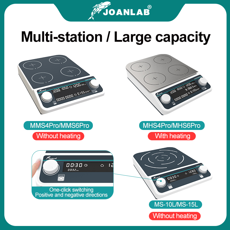 JOANLAB Multiple Magnetic Stir - Magnetic Stirrer Hotplate review and price
