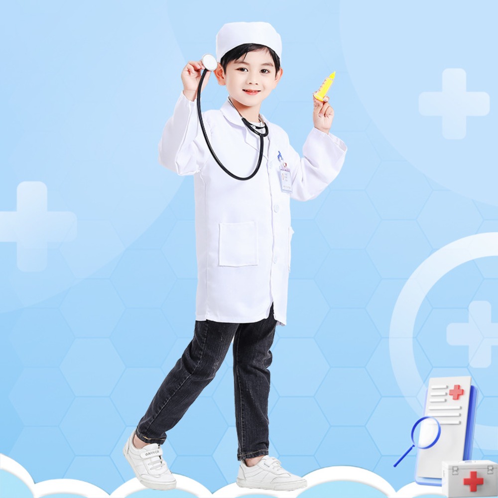Kids Doctor & Nurse Role Play  - Medical Lab Coats review and price