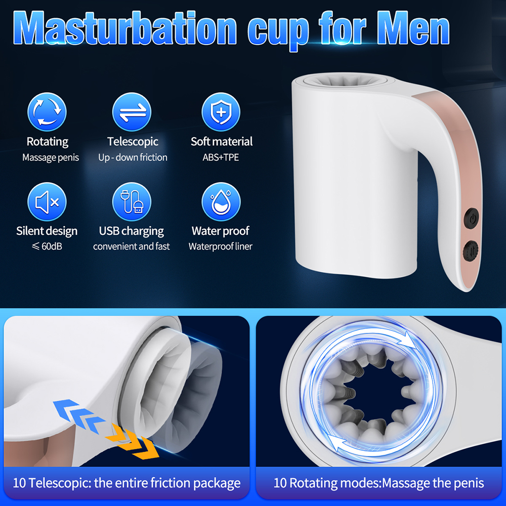 Male Masturbation Cup Automati - Suction Machine Medical review and price