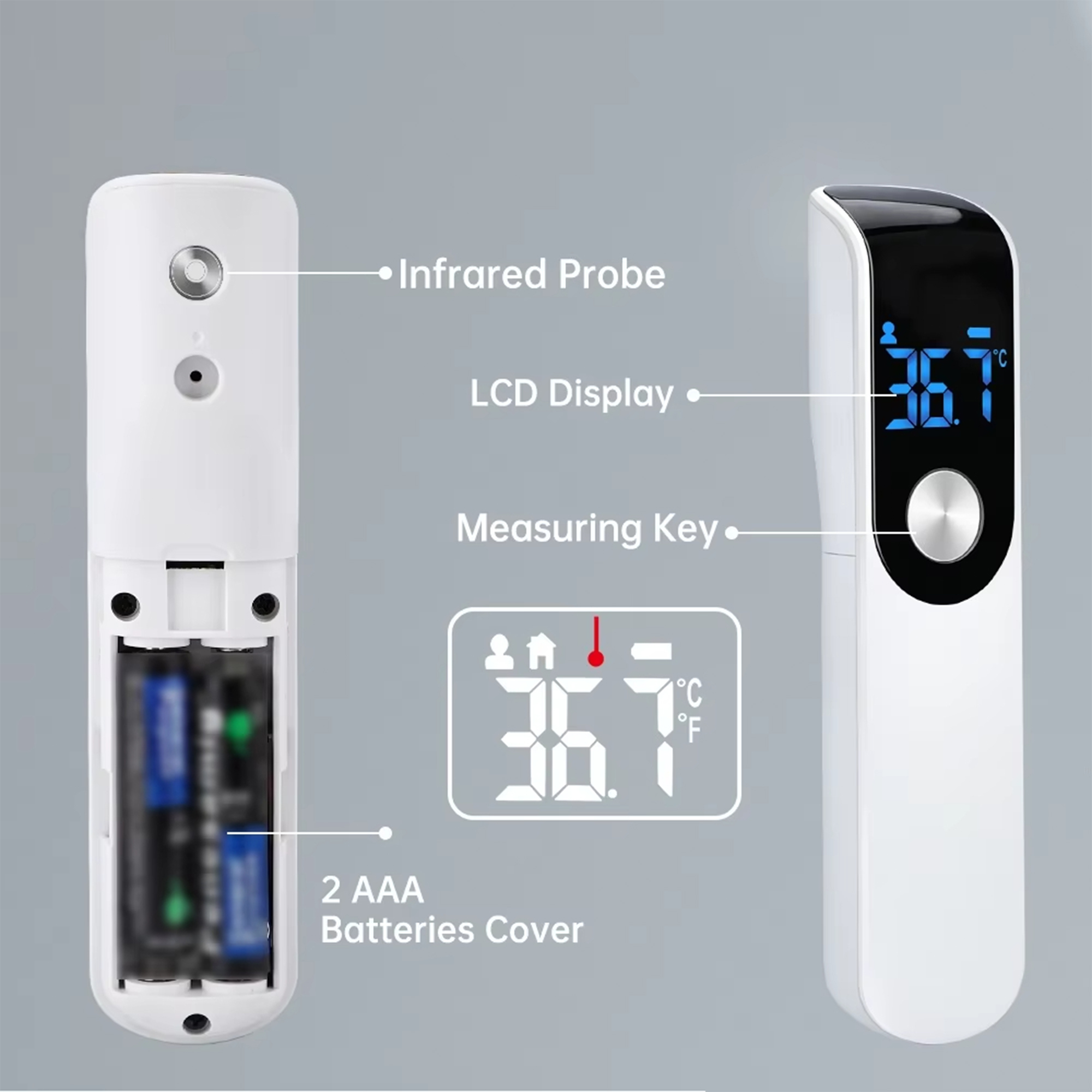Infrared Fever Thermometer Med - Digital Thermometer Infrared review and price