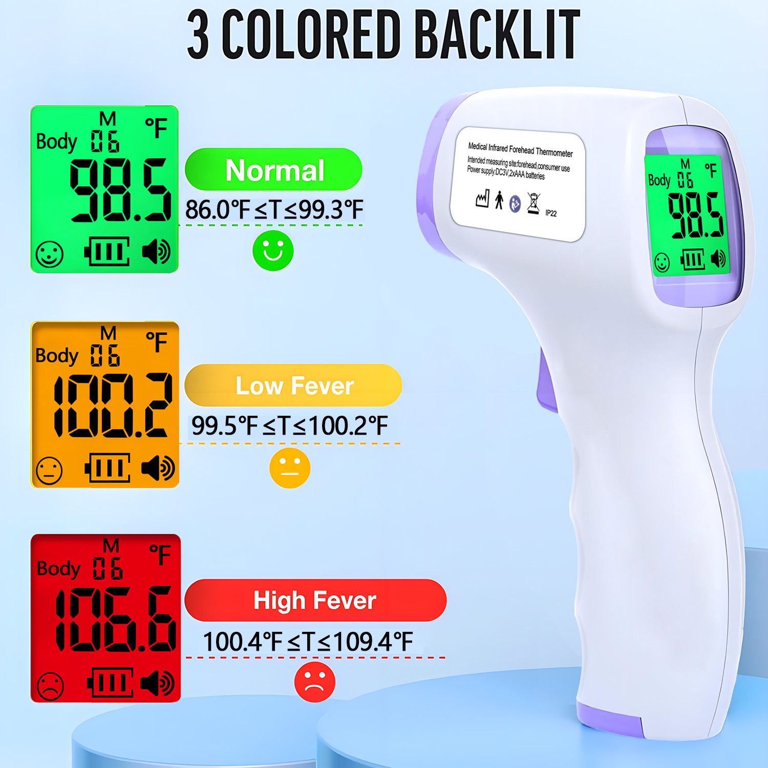 Digital Non-contact Medical Fe - Digital Thermometer Infrared review and price