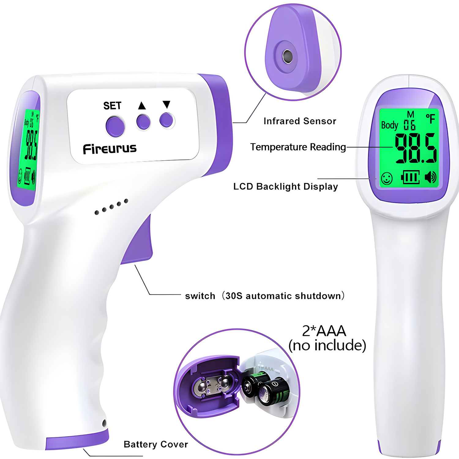 Infrared Thermometer Digital L - Digital Thermometer Infrared review and price