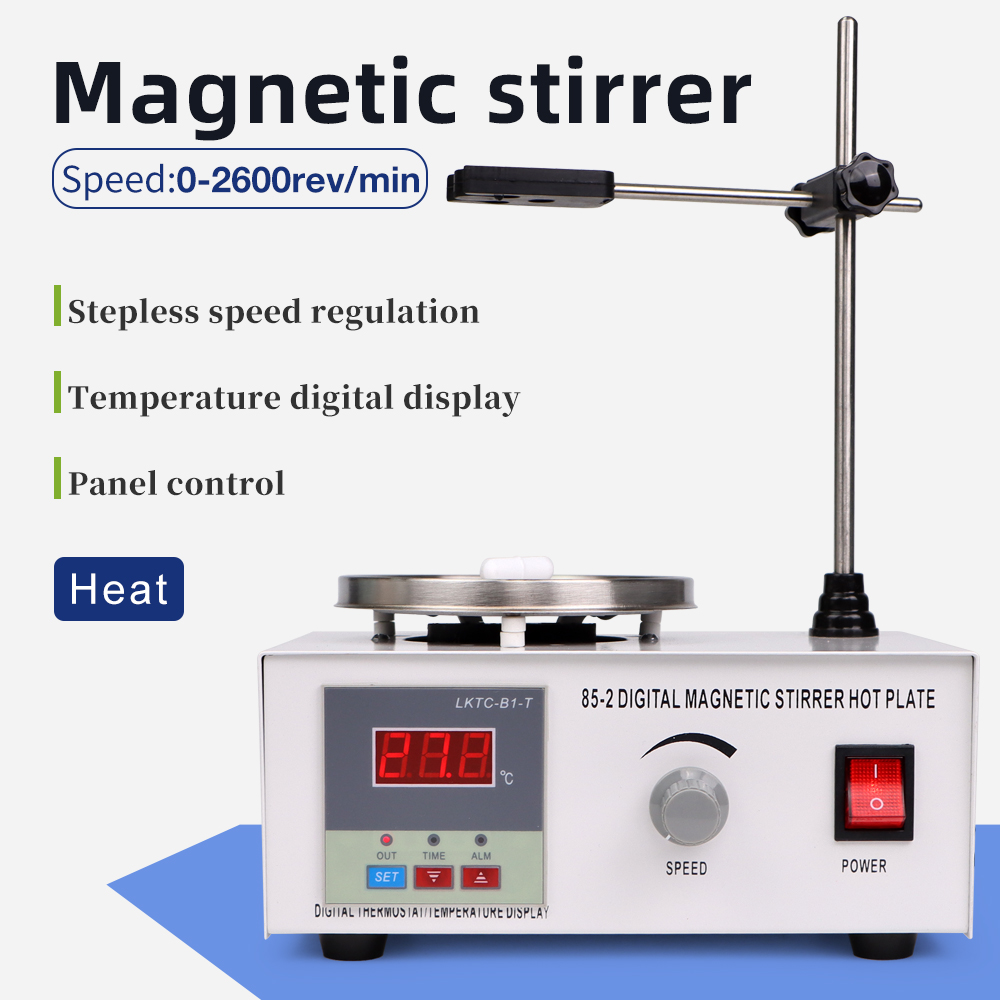 1L Hotplate Magnetic Stirrer 8 - Magnetic Stirrer Hotplate review and price