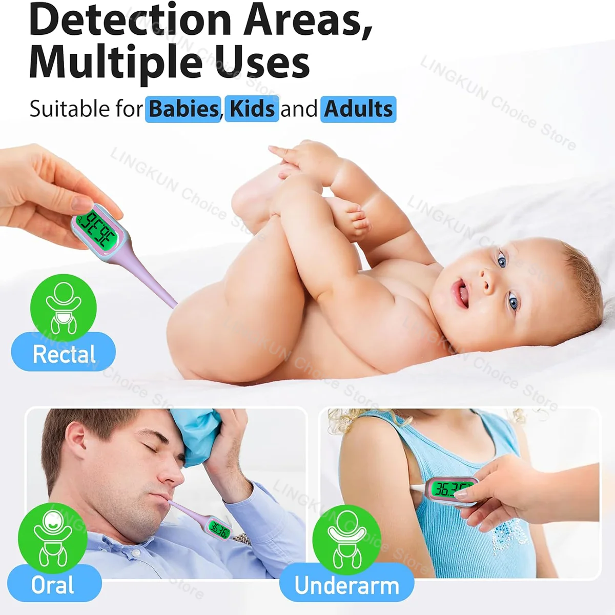 Silicone Fast 9S Thermometer f - Digital Thermometer Infrared review and price