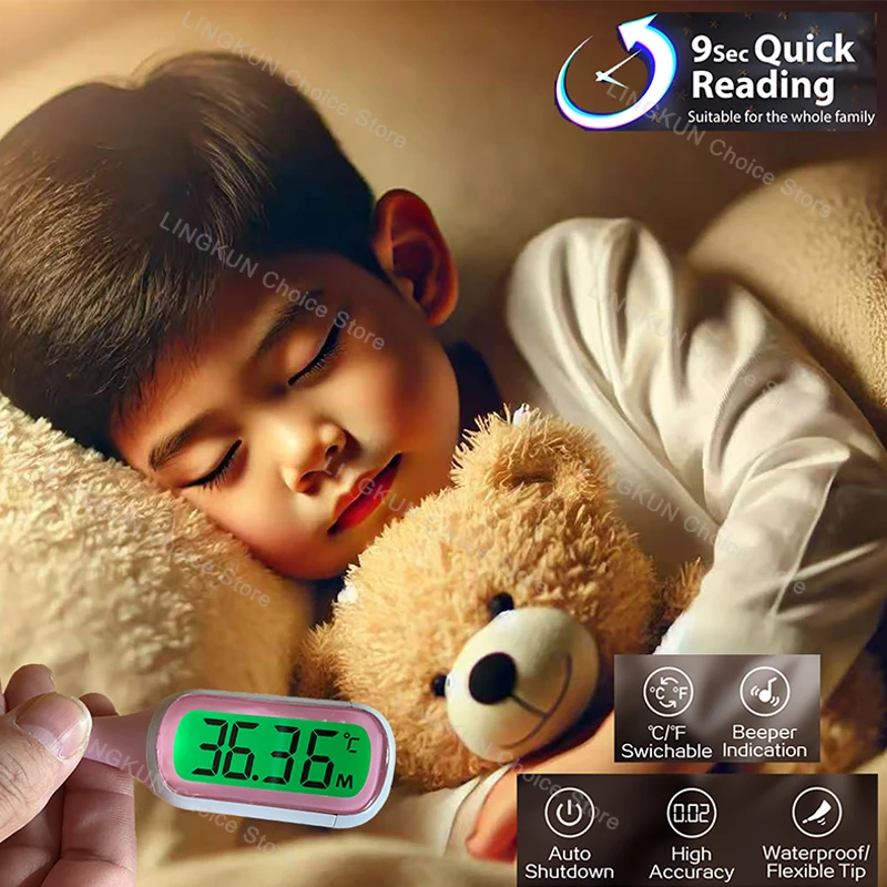 Silicone Fast 9S Thermometer f - Digital Thermometer Infrared review and price