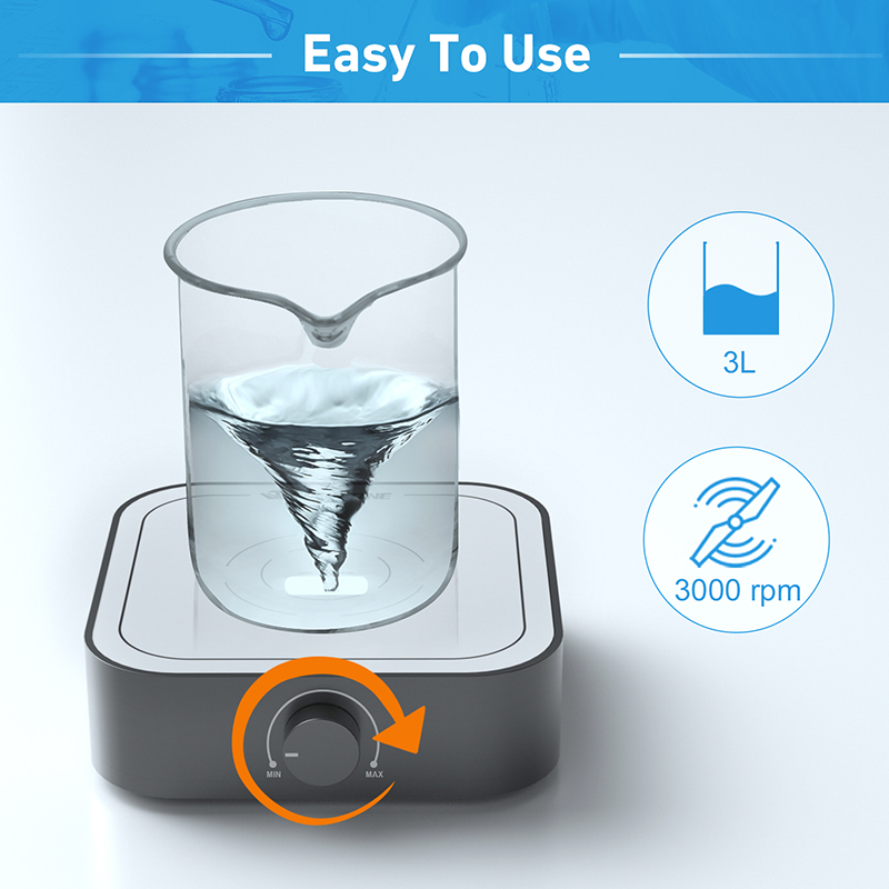 WESTTUNE Rechargeable 3000rpm  - Magnetic Stirrer Hotplate review and price